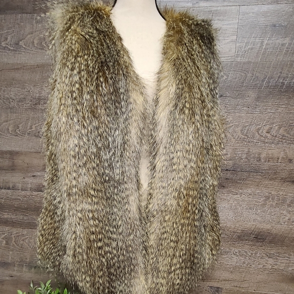 Lane Bryant Faux Fur Vest 416 